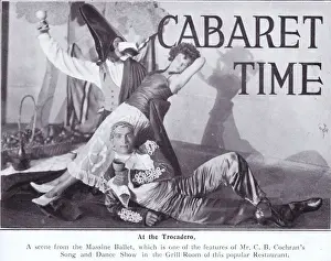 Doris Prints: The Massine Ballet in C. B. Cochrans cabaret show Bon Ton