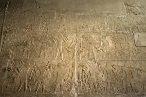 Mastaba of Ptahhotep and Akhethotep. The transport of offeri