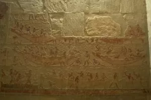 Laborer Collection: Mastaba of Ti. Interior. Egypt