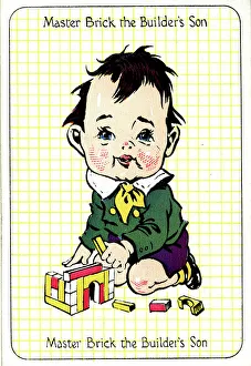 Builders Prints: Master Brick the Builder's Son