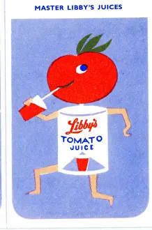 Juice Prints: Master Libbys Juices - Tomato Juice
