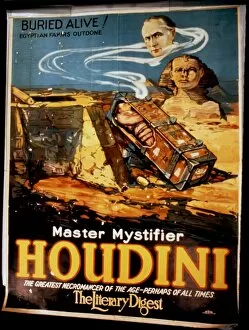 Literary Collection: Master mystifier, Houdini the greatest necromancer of the ag