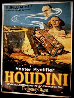 Master mystifier, Houdini the greatest necromancer of the ag Master mystifier, Houdini the greatest necromancer of the ag