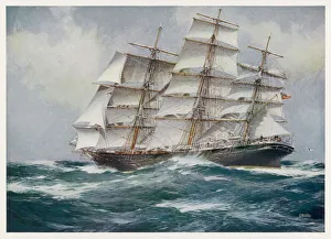 Ships and Boats Gallery: Three Master (Spurling) /