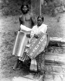 Makers Prints: Mat makers, Ceylon (Sri Lanka)