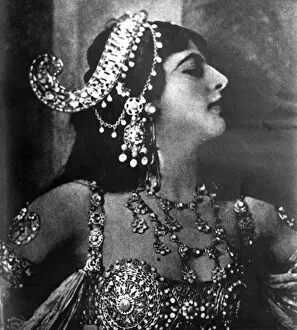 Mata Hari in Profile