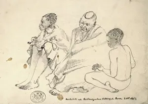 Matabili at Nobengulus Village Nov. 1869