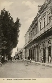 Constitution Prints: Matanzas, Cuba - Calle de Constitucion