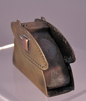 Images Dated 25th January 2012: Match striker in the form of a WWI tank