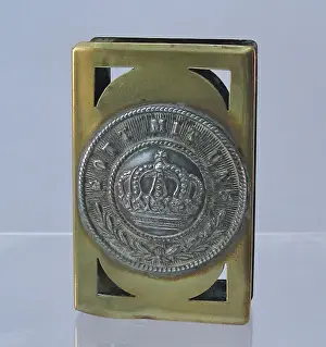 Gott Prints: Matchbox cover inscribed Gott mit Uns, WW1