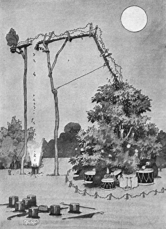 Images Dated 24th May 2016: Why Not Matches? WWI cartoon by William Heath Robinson