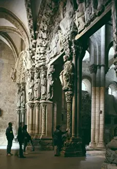1217 Prints: MATEO, Maestro (1161-1217). Santiago de Compostela