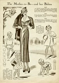 Adjustment Gallery: Maternity dress 1935