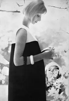 Pregnancy Prints: Maternity dress by Brimell, 1964