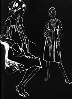 Maternity fashion, 1963