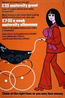 Allowance Collection: Maternity Grant Poster