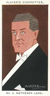 Lang Prints: Matheson Alexander Lang - Canadian-born actor