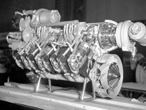 Demonstrations Collection: Mathis G. 8R at the Paris Salon Aeronautique 1949