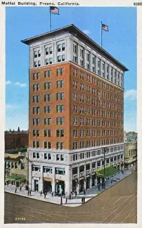 Winery Prints: Mattei Building, Fresno, California, USA