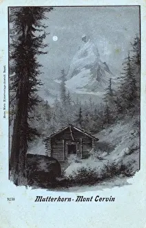 The Matterhorn, Zermatt, Switzerland, as an Ice Maiden