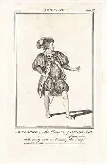 Charles Grignion Prints: Matthew Clarke as King Henry VIII in Henry VIII, 1772