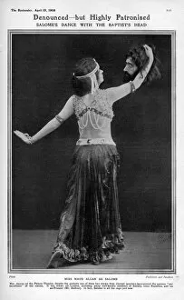 Images Dated 7th February 2018: Maud Allan as Salome