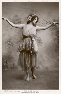 Maud Allan Spring Song Maud Allan Spring Song