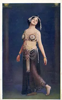 Vision Prints: Maud Allan, The Vision of Salome, Palace Theatre, London