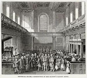 Keeping Gallery: Maundy Thursday Service, Whitehall Chapel, London 1843