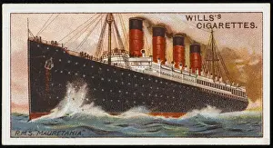 Mauretania Cig. Card