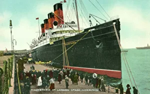 Images Dated 31st August 2011: MAURETANIA POSTCARD