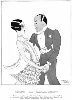 Maurice and Barbara Bennett (1925)