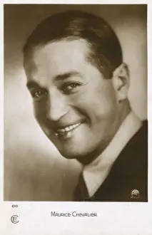 Paramount Prints: Maurice Chevalier, French singer and actor