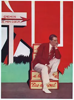 Brochure Prints: Maurice Chevalier in Paris, Casino de Paris, Paris, 1927