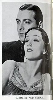 Showbusiness Prints: Maurice and Cordoba, dancers