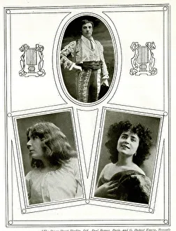 Mlle Prints: Maurice D'Oisly, Helene Demellier and Zorah Dorly