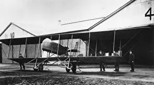 Hangar Prints: Maurice Farman MF11 Shorthorn biplane, WW1