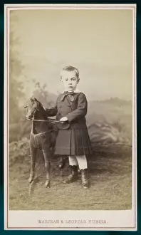 Rocking Prints: MAURICE ON ROCKING HORSE