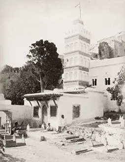 Cemetery Prints: Mausolee, Mausoleum Sidi Abderrahmane, Algiers