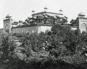 Mausoleum of Akbar, Sikandara, Agra, India
