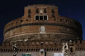 Mausoleum of emperor Hadrian or Castle Sant Angelo. Rome