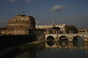 Mausoleum of emperor Hadrian or Castle Sant Angelo. Rome