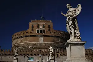 Mausoleum of emperor Hadrian or Castle Sant Angelo. Rome