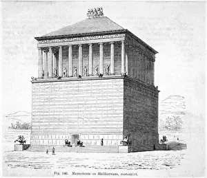 Halicarnassus Prints: Mausoleum / Halicarnassus