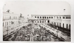 Transportation System Prints: Maxcahdo Square, Plaza, Mazatlan, Mexico