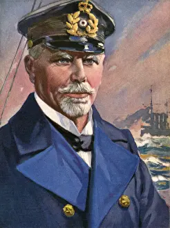 Maximilian Prints: Maximilian Graf von Spee, German admiral, WW1