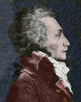 Maximilien Robespierre (1758-1794). Politician of the French Maximilien Robespierre (1758-1794). Politician of the French
