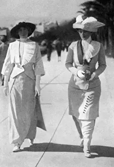 Actresses Prints: Maxine Elliott at Cannes, 1912