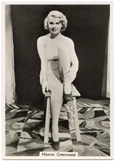 Greenwood Prints: Maxine Greenwood, actress Date: 1939