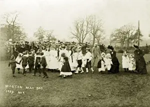Wentworth Postcard Collection Prints: May Day Celebrations